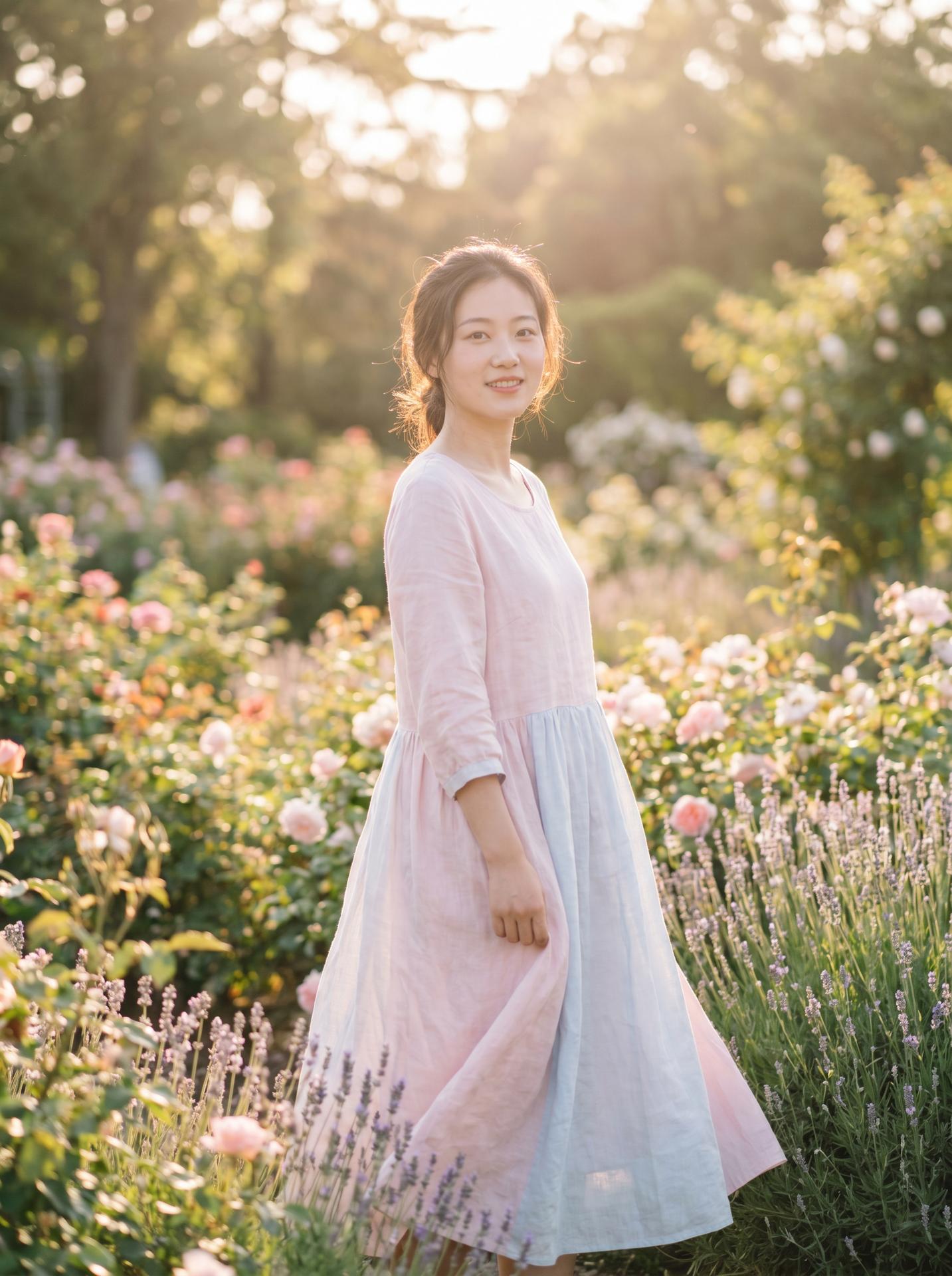 r星每日大赛,美图：清新自然美少女写真